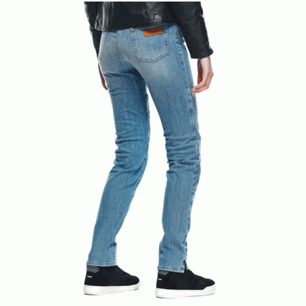 Джинси мотокросові жіночі Dainese Denim Stone Slim Tex сині