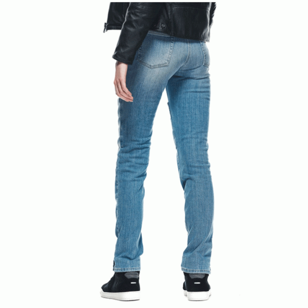 Джинси мотокросові жіночі Dainese Denim Stone Slim Tex сині