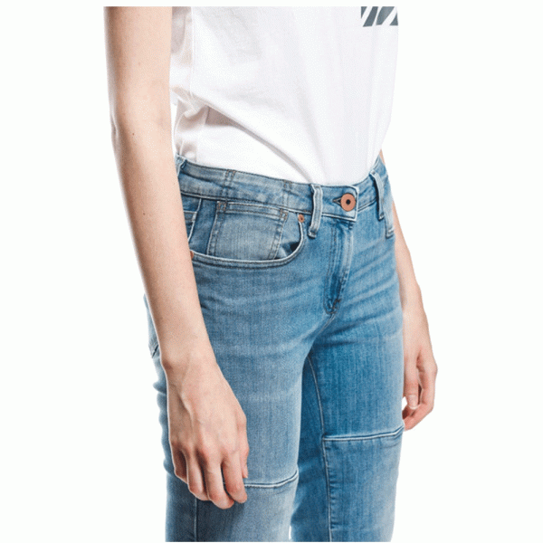 Джинси мотокросові жіночі Dainese Denim Stone Slim Tex сині