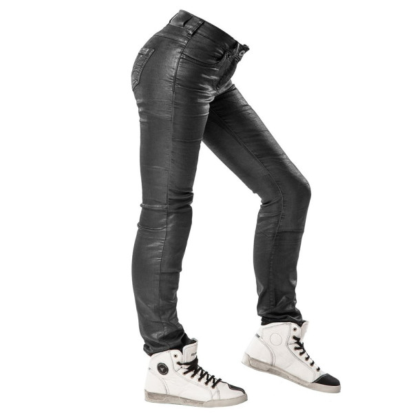 Джинси мотоциклетні жіночі City Nomad Karen Wax чорні