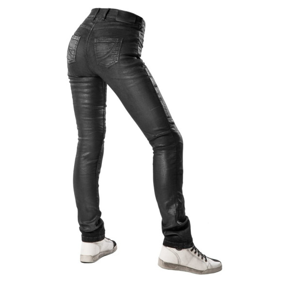 Джинси мотоциклетні жіночі City Nomad Karen Wax чорні