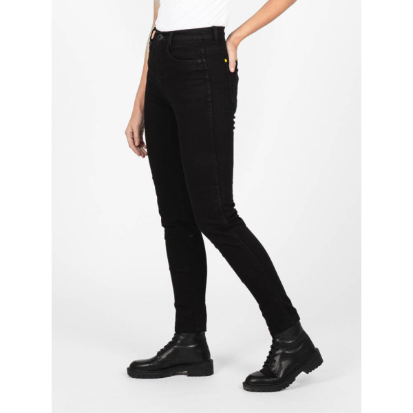 Жіночі мотоциклетні джинси Knox Rydal чорні