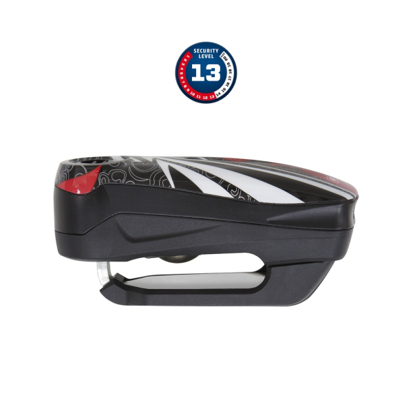 Блокування диска Abus Detecto 7000 RS1 з сигналізацією чорна