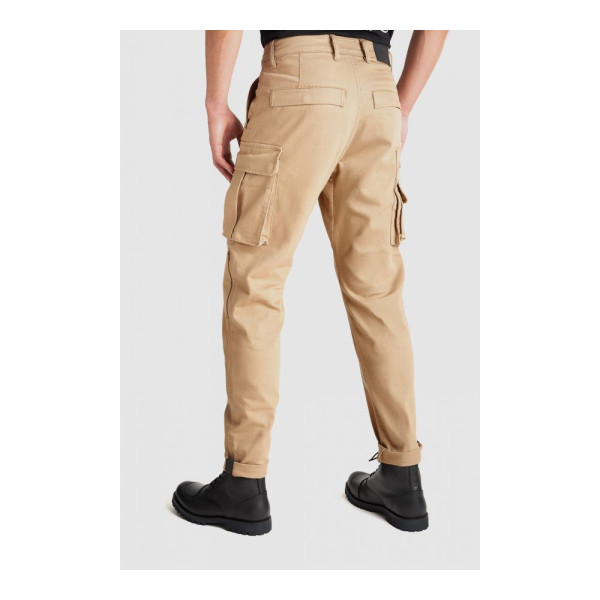 Мотоциклетні джинси Pando Moto Desert Cargo коричневі