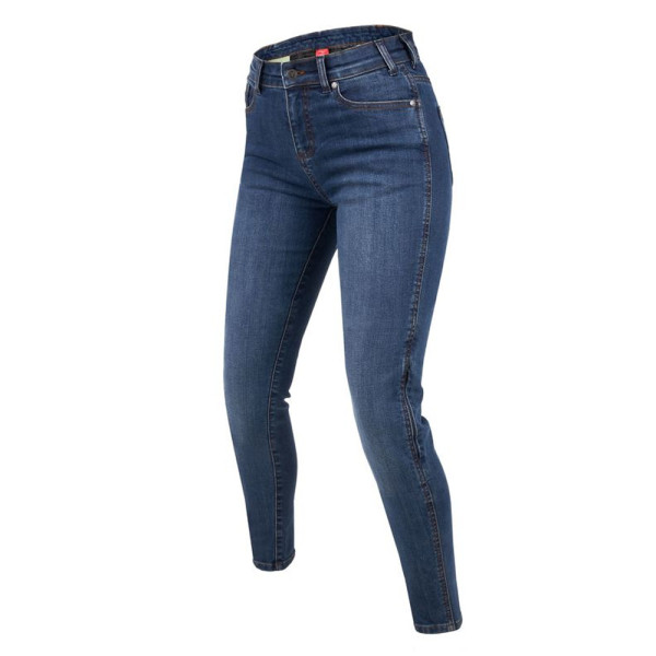 Джинси мотоциклетні жіночі Rebelhorn Classic III Skinny Fit сині