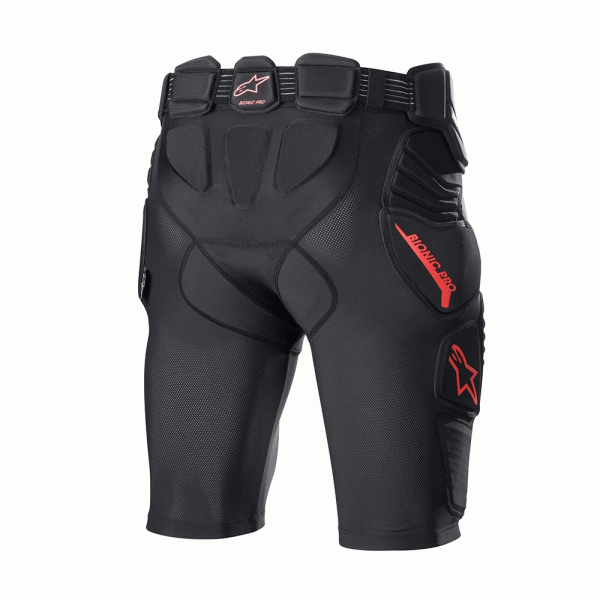 Кросові шорти Alpinestars MX Bionic Pro чорнo-червоні