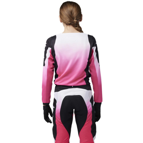 Кросові штани дитячі Fox 180 Lean чорні-рожеві