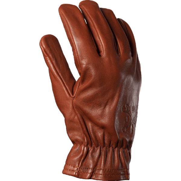 Кожані мотоциклетні рукавички John Doe Freewheeler - XTM коричневі