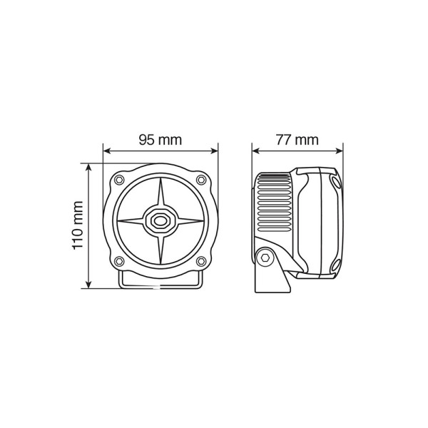 Додаткові світла Led Лампа Max-Lum 1 12V