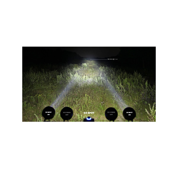 LED ліхтар DENALI D3 TriOptic