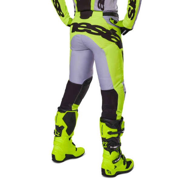 Кросові штани Alpinestars MX Racer Veil сірий-жовтий