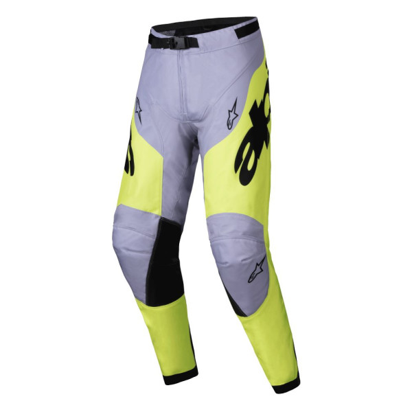 Кросові штани Alpinestars MX Racer Veil сірий-жовтий