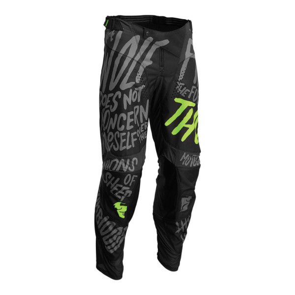 Кросові штани дитячі Thor Pulse Counting Sheep чорні-сірі