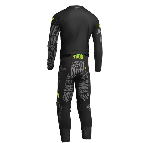 Кросові штани дитячі Thor Pulse Counting Sheep чорні-сірі