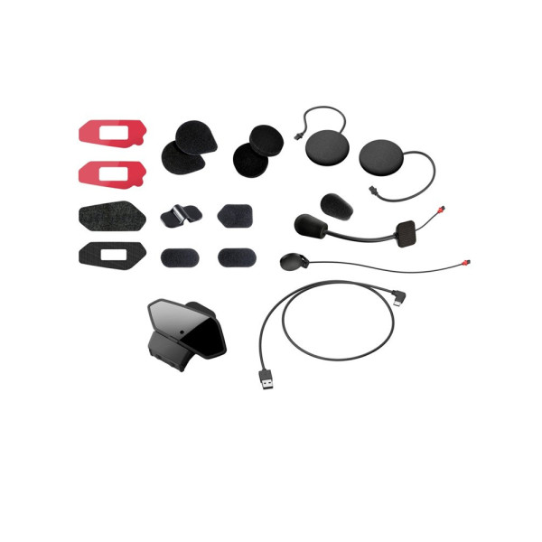 Комплект аксесуарів (динамік, мікрофон, кріплення та захисти) для інтеркома Sena 50R