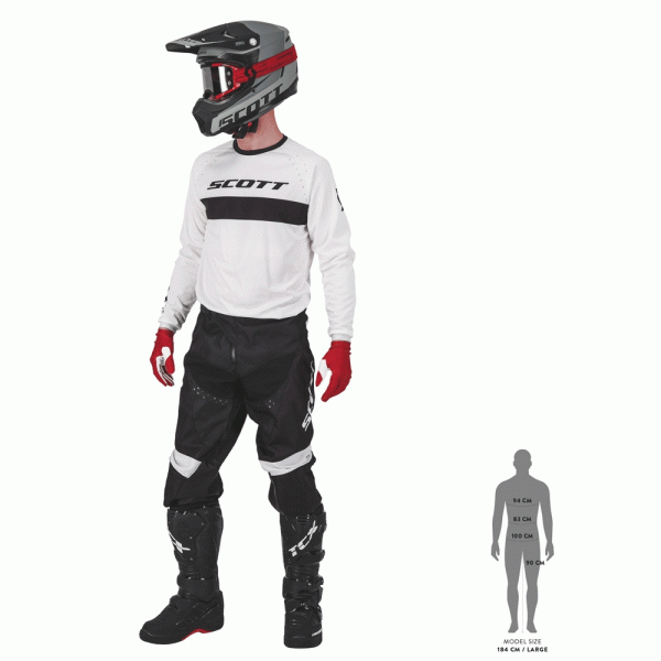 Кросові штани Scott 350 Swap Evo чорний-білий