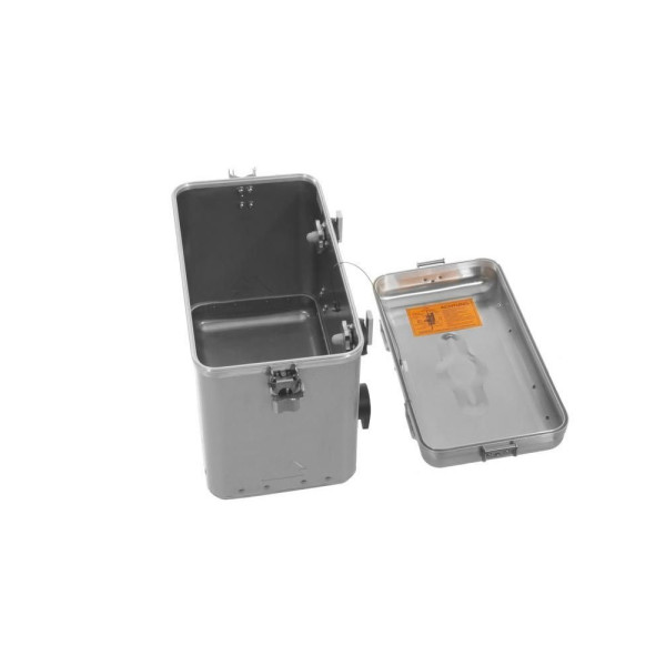 Боковий алюмінієвий кофр Touratech Zega Mundo срібний (31L)