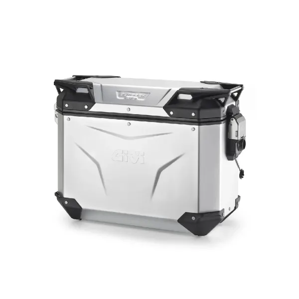 Боковий кофр GIVI Trekker Outback Evo Smart 37 алюмінієвий, анодований на праву сторону; об'єм: 37 л; без вставки SLR