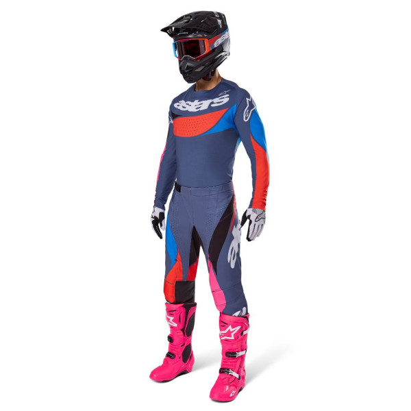 Кросові штани Alpinestars MX Techstar Dreem сірі різнокольорові