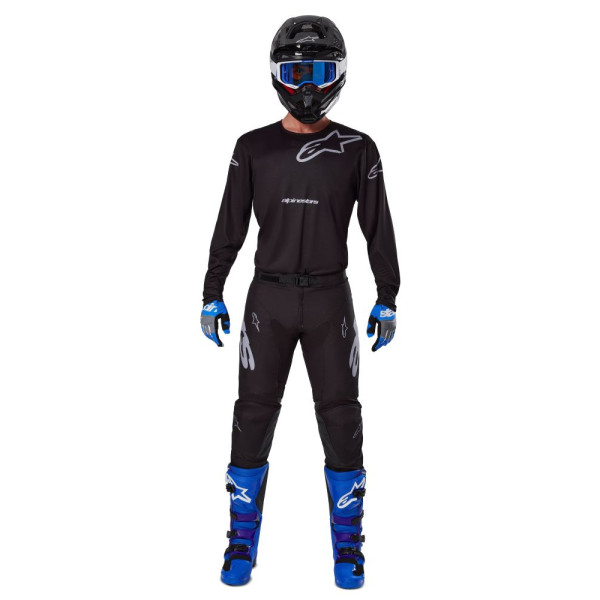 Кросові штани Alpinestars MX Racer Graphite чорнo-сірі