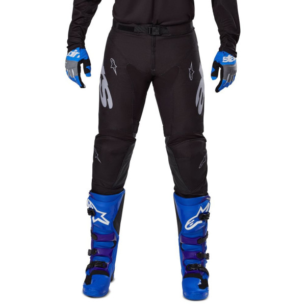 Кросові штани Alpinestars MX Racer Graphite чорнo-сірі