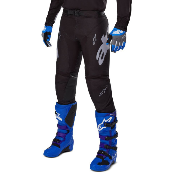 Кросові штани Alpinestars MX Racer Graphite чорнo-сірі
