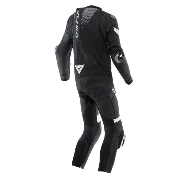 Мотоциклетний комбінезон одночастинний Dainese Laguna Seca 6 чорний-білий