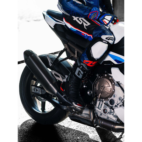 Мотоциклетний комбінезон одночастинний 4SR Racing AR синій