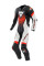 Мотоциклетний комбінезон одночастинний Dainese Laguna Seca 6 чорний-біло-червоний
