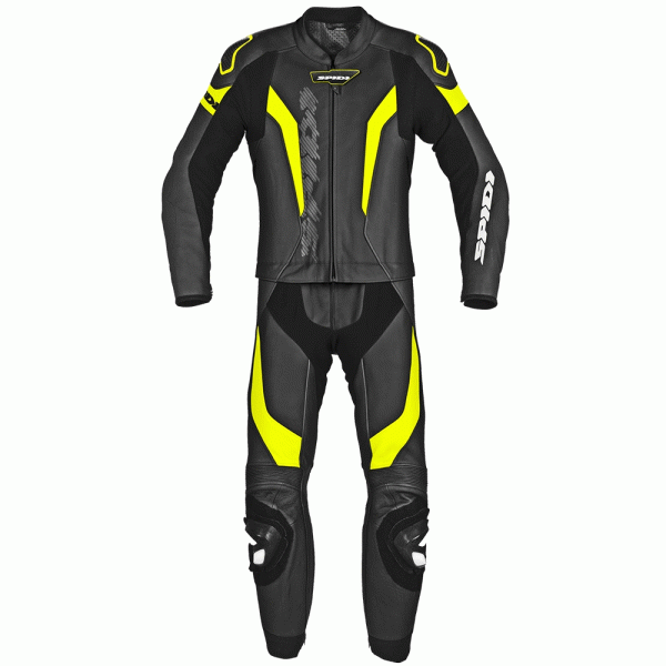 Двочастинний мотоциклетний комбінезон Spidi Laser Touring чорний-жовтий