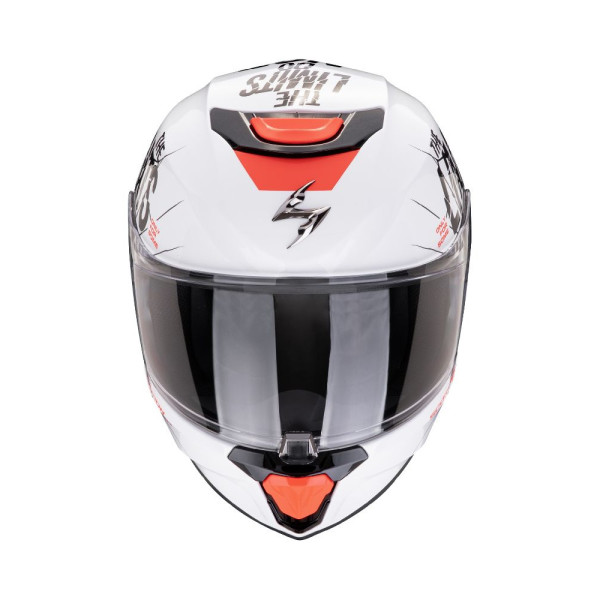 Шолом інтегральний дитячий Scorpion Exo-Jnr Air Boum біло-чорний