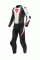 Мотоциклетний комбінезон двочастинний Dainese Laguna Seca 5 чорний-біло-червоний
