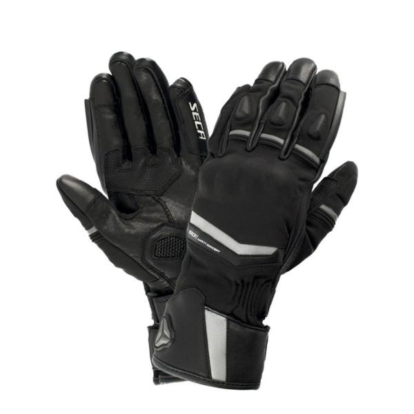 Жіночі мотоциклетні рукавички Seca Compass HTX чорні