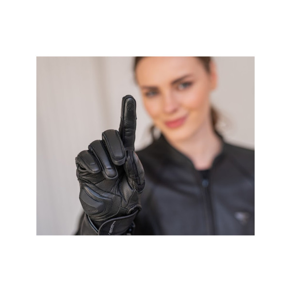 Жіночі мотоциклетні рукавички Shima Monaco чорні