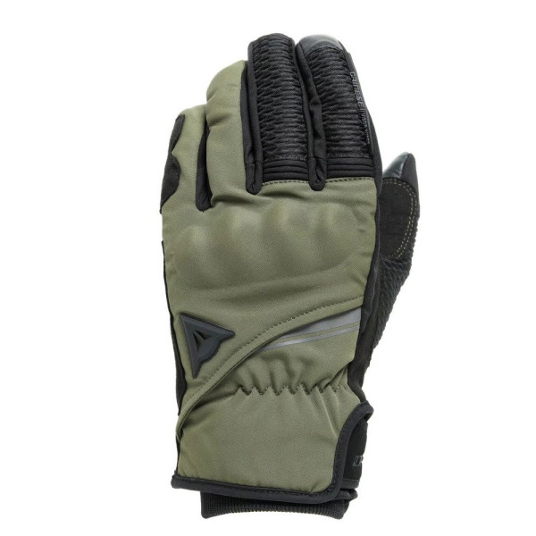 Мотоциклетні рукавички Dainese Trento D-Dry чорні-зелені