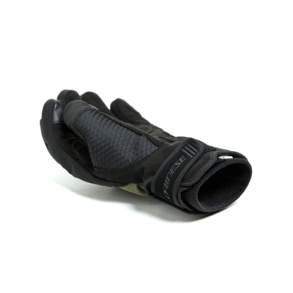 Мотоциклетні рукавички Dainese Trento D-Dry чорні-зелені