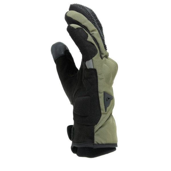 Мотоциклетні рукавички Dainese Trento D-Dry чорні-зелені
