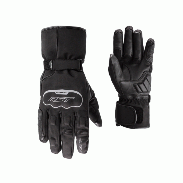 Мотоциклетні шкіряні рукавички RST Axiom WP чорні