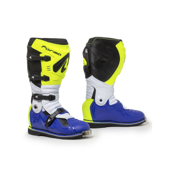Черевики ендуро Forma Terrain Evolution TX біло-жовто-сині