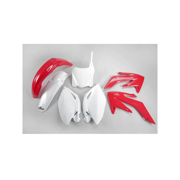 Комплект пластикових UFO для Honda CRF 250 (08-09) червоно-білий