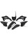 Комплект пластикових UFO для Honda CRF 250R (22-), CRF 450R (21-) чорний