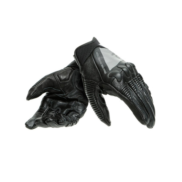 Кожані мотоциклетні рукавички Dainese X-Ride чорні