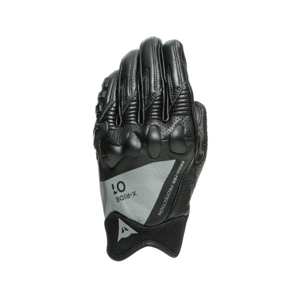 Кожані мотоциклетні рукавички Dainese X-Ride чорні