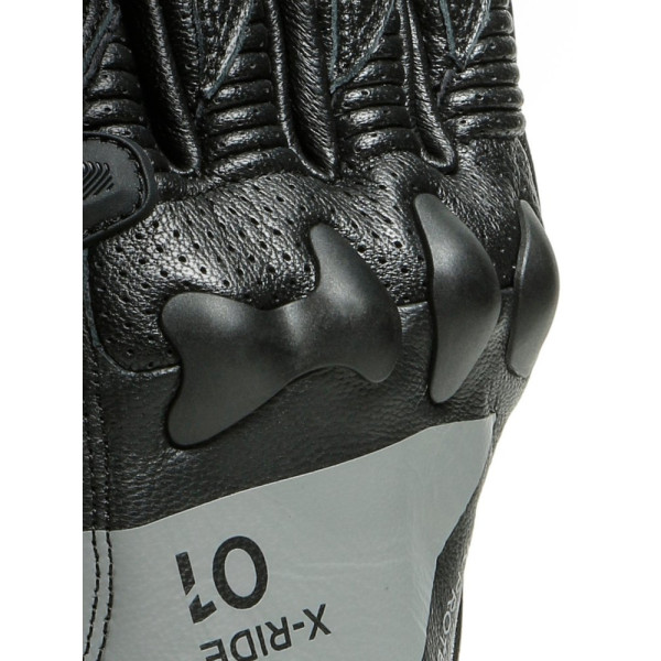 Кожані мотоциклетні рукавички Dainese X-Ride чорні