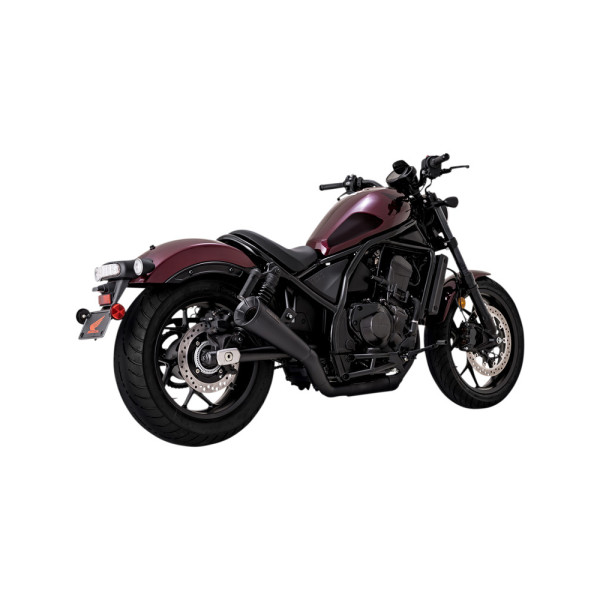 Вихлопна система Vance & Hines Slip-on Upsweep для Honda CMX Rebel 1100 (21-) чорний матовий