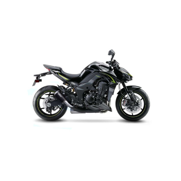 Випускні системи LeoVince LV-10 Black Edition 2 Slip-On, Нержавіюча сталь для Kawasaki Z 1000 / Z 1000 SX 10-20
