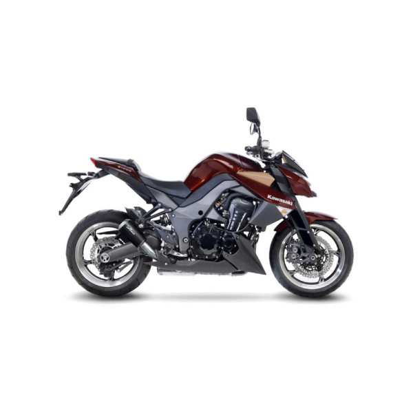 Випускні системи LeoVince LV-10 Black Edition 2 Slip-On, Нержавіюча сталь для Kawasaki Z 1000 / Z 1000 SX 10-20