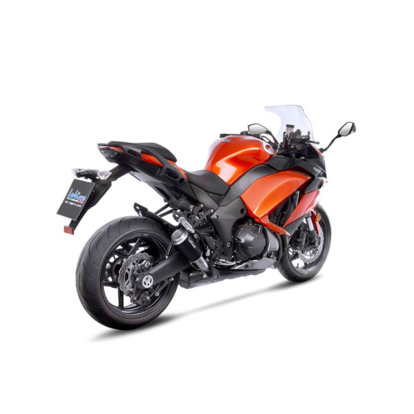 Випускні системи LeoVince LV-10 Black Edition 2 Slip-On, Нержавіюча сталь для Kawasaki Z 1000 / Z 1000 SX 10-20