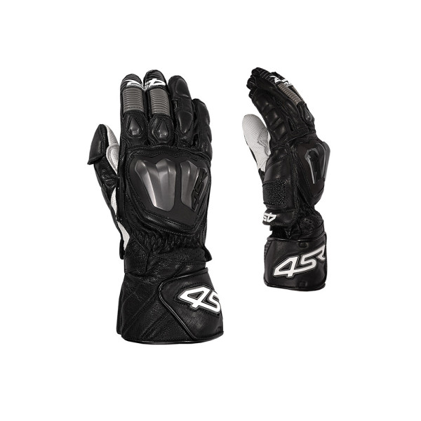 Мотоциклетні шкіряні рукавички 4SR Stingray Race Spec сірі