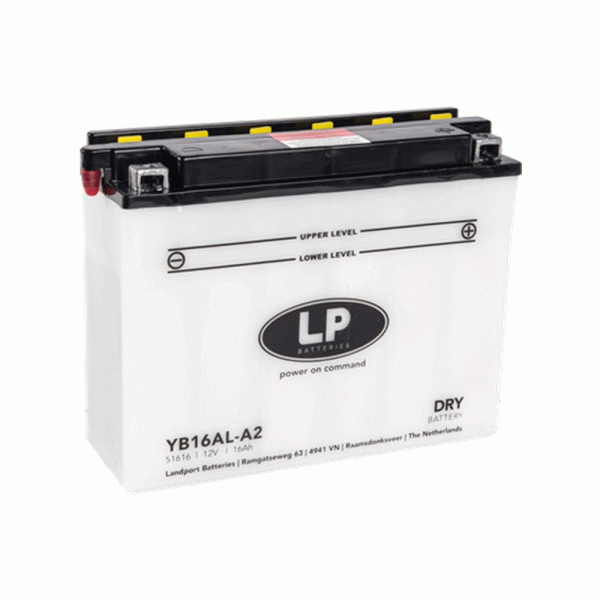 Свинцево-кислотний акумулятор Landport YB16AL-A2 для Ducati/Yamaha